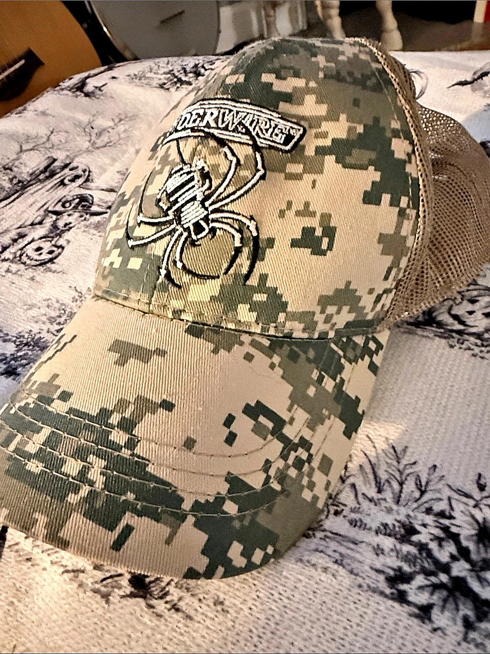 Spiderwire Camouflage Mesh Trucker Hat